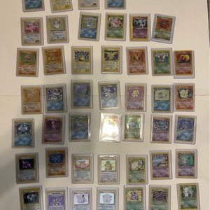 1995 Pokemon Holographic 45 cards